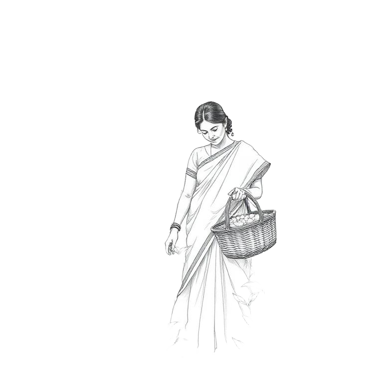 Our People — pencil illustration